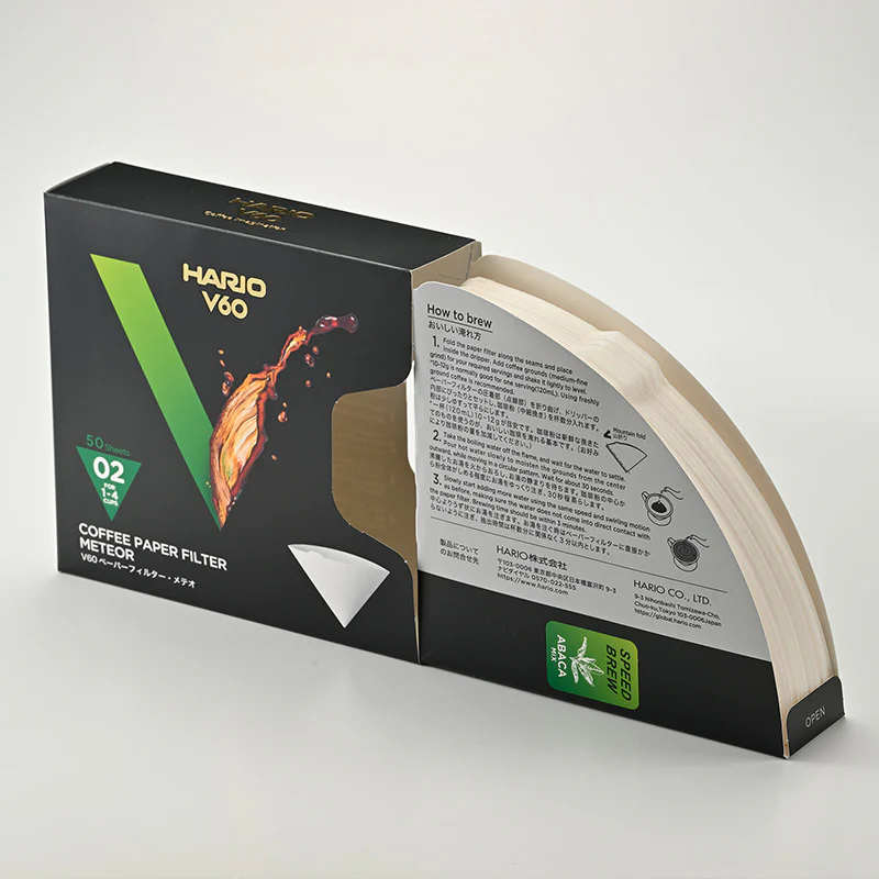 Hario V60 Meteor 02 Filter (50 st) - VCF-02-50-MT