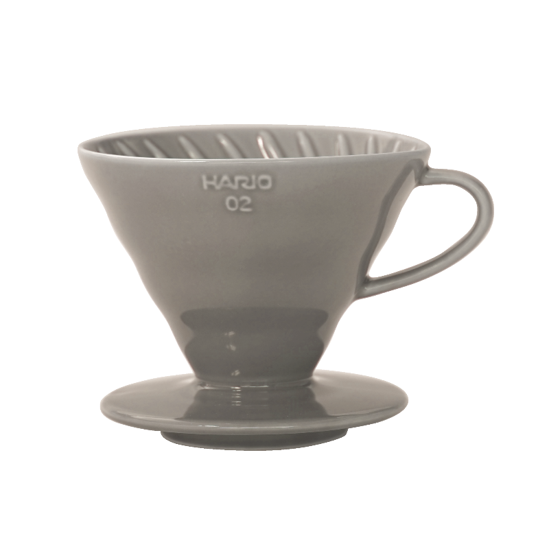 Hario V60 Dripper Ceramic VDC-02 Color-Grey