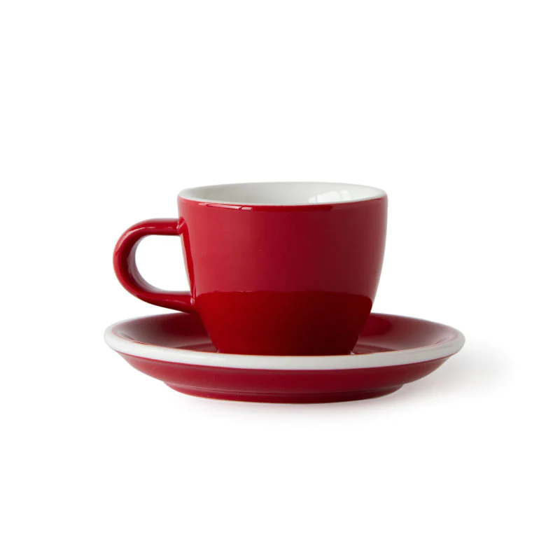 Acme Espresso Serie Demitasse kop en schotel (70ml)