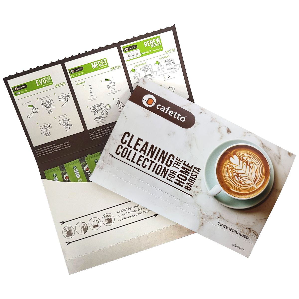 Cafetto Cleaning collection