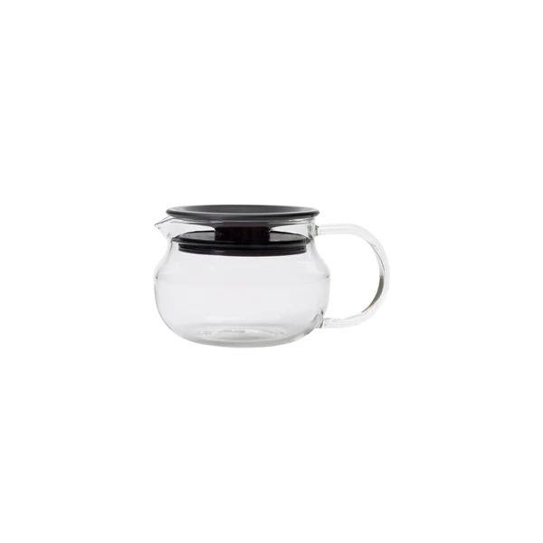 Kinto One Touch Teapot (zwart deksel)